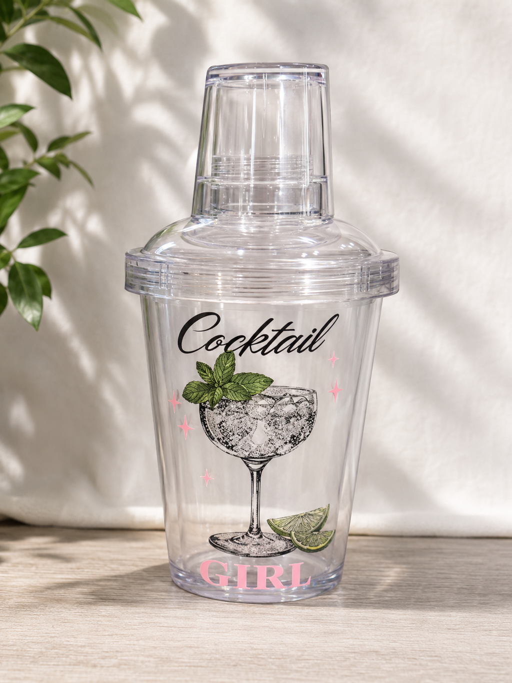 Cocktail Shaker with Built-In Measuring Cup | Choose Your Design