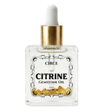 Citrine Gemstone Body Oil — Abundance & Prosperity Shimmer Oil with Patchouli & Pineapple