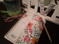 Blue Sky Wildflower Weekly & Monthly Planner (Undated Use)