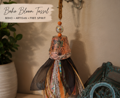 Boho Bloom | One-of-a-Kind Artisan Tassel