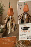 Miss Penny Pumpkin | One-of-a-Kind Pumpkin Tassel