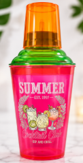 Cocktail Shaker with Built-In Measuring Cup | Choose Your Design