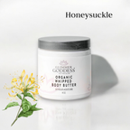 Glimmer Goddess Organic Whipped Body Butter - Honeysuckle