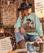 Calamity Wraith Western Ghost Sweatshirt | Wild Boo Bunch Halloween Cowgirl